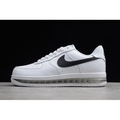 Nike Air Force 1 Low Air Zoom Beyaz / Siyah Kaykay Ayakkabı Türkiye - VVUE69DH